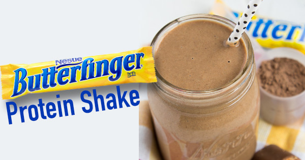 Butterfinger Protein Shake